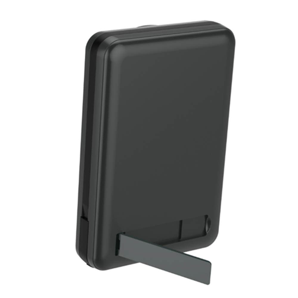 magnetic build-in cable foldable charger rear view