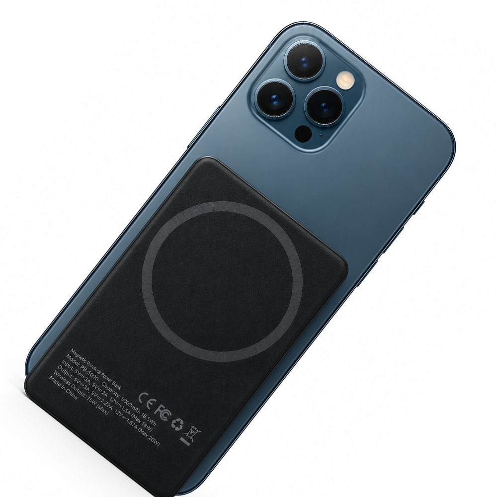 ultra-mini 5000mAh Magnetic power bank for IPHONE additional product view
