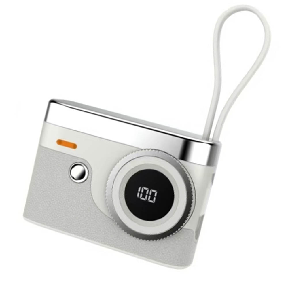 Retro Camera Lanyard power bank additional product view