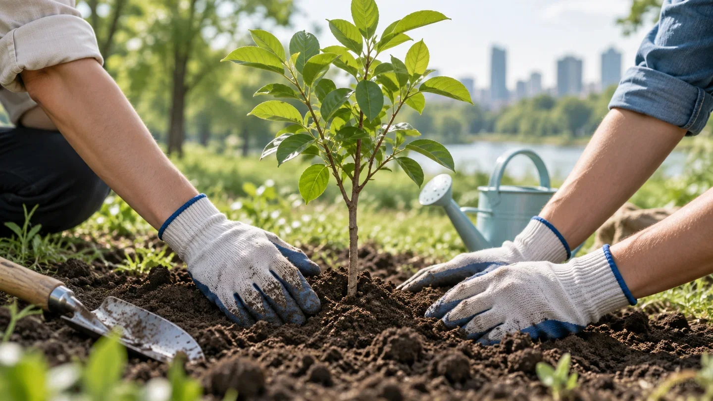 Shanze Gives Back: Community Tree Planting Day